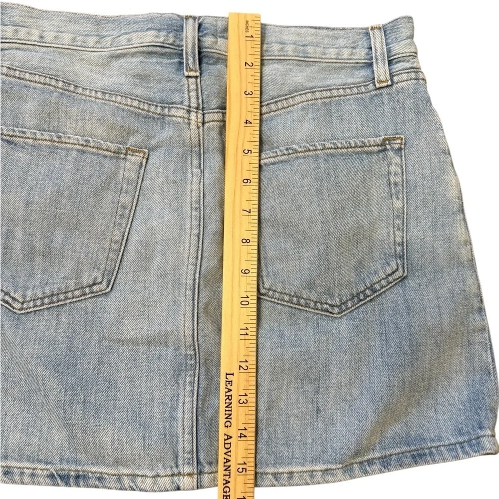 FRAME Denim Skirt 100% Cotton Size 27